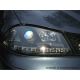 Coppia fari Daylight LED IBIZA 6L 02-08 black