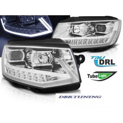 Headlights Tube Light DRL VW T6 15-19 chrome