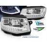 Fari anteriori Tube Light DRL VW T6 15-19 cromo
