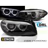 XENON Headlights Angel Led DRL BMW F10 F11 11-13 black