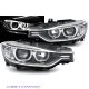 Headlights LED Bmw F30 F31 11-15 black