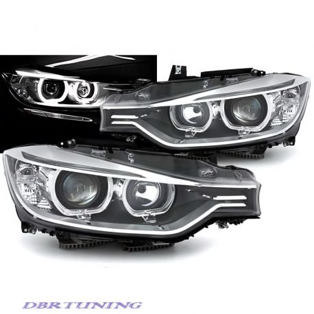 Headlights LED Bmw F30 F31 11-15 black