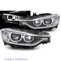 Headlights LED Bmw F30 F31 11-15 black