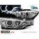 Coppia fari 3D LED XENON AFS Bmw F30 F31 11-15 cromo