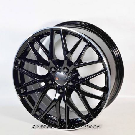 Cerchi lega AVUS AF19 Black Polish 17