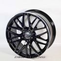 Cerchi lega AVUS AF19 Black Lip Polish 17