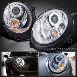 Faros Led Mini R55 R56 R57 06-14 cromo