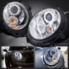 Coppia fari Led Mini R55 R56 R57 06-14 cromo