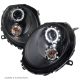 Coppia fari Led Mini R55 R56 R57 06-14 cromo