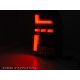 Pilotos traseros Led Bar VW T6.1 20-24 rojo