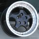 Llanta KESKIN KT2 CUP Negro Pulido 18