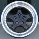 Llanta KESKIN KT2 CUP Negro Pulido 18