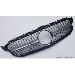Parrilla Matrix Mercedes W205 14-18 plata