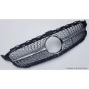 Sport grill Matrix Mercedes W205 14-18 silver