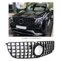 Parrilla GTR Mercedes GLS 166 16-19 negro cromado
