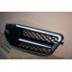Grill Mercedes C63 look W204 07-14 chrome-black
