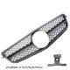 Parrilla Mercedes look C63 W204 07-14 negro mate