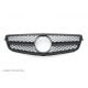 Calandra Mercedes look C63 W204 07-14 nero-opaco