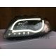 Coppia fari TubeLight DRL Audi A3 8P 03-08 neri