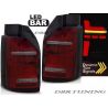 Fanali Led Bar VW T6.1 20-24 rosso Fumé
