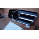 Parrilla Mercedes CLK W208 97-02 negro-cromo