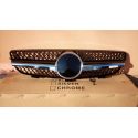 Parrilla look SL Mercedes CLK W209 02-09 negro-cromo