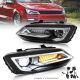 Headlight Dinamic Led VW POLO 6R 09-17 black