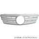 Sport grill Mercedes C W203 00-07 silver-cromo