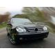 Calandra sportiva Mercedes C W203 00-07 nero-cromo