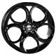 Llanta TecnoMagnesio JUNIOR Negro Brillo 18
