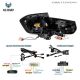 Pilotos OLED BMW 3 F30 11-18 humo