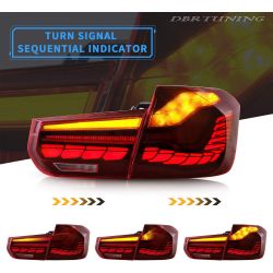 Taillight Oled BMW 3 F30 11-18 red