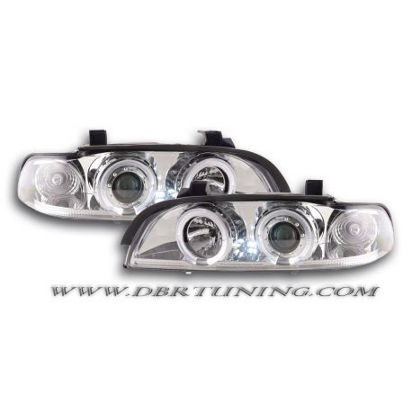 Headligts Led Angel Eyes BMW 5 E39 95-03 motor