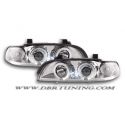 Coppia fari Angel Eyes Led BMW 5 E39 95-03 motor