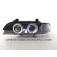 Headligts Angel Eyes Led BMW 5 E39 95-00 motor black