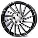 Cerchio lega Keskin KT17 Hurricane Black Polish 18