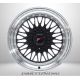 Alloy wheel JR9 Black Lip polished 7,5x17