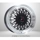 Alloy wheel JR9 Black Lip polished 7,5x17
