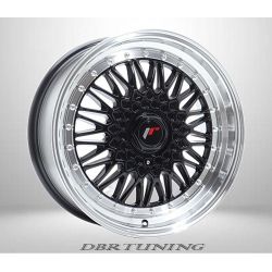 Alloy wheel JR9 Black Lip polished 7,5x17
