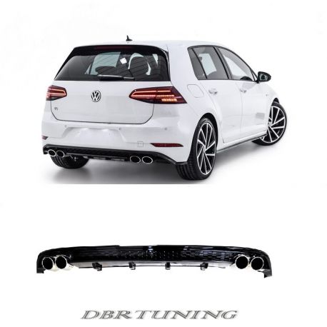 Diffusore posteriore GOLF 7,5 look R line 17-20