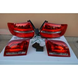 Fanali posteriori LED DEPO Audi A3 Sportback 8P 03-08 rossi