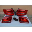 Pilotos LED DEPO Audi A3 Sportback 8P 03-08 rojos