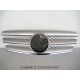 Grill Mercedes W211 02-06 CL look silver-chrome