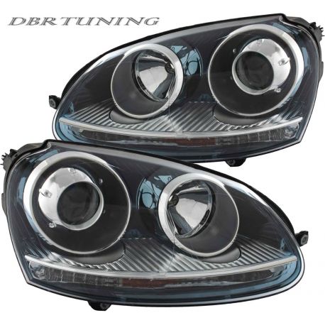 Coppia fari XENON DEPO VW GOLF 5 GTI 03-08