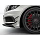 Front aero flaps Mercedes A look AMG W176 12-18 black