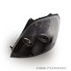 Faros Led Angel Eyes Ford Fiesta MK6 02-08 negros