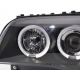 Faros SONAR Angel Led Bmw E81 E82 E87 E88 04-11 negros