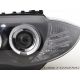 Faros SONAR Angel Led Bmw E81 E82 E87 E88 04-11 negros