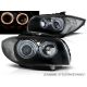 Faros DEPO Angel Bmw E81 E82 E87 E88 04-11 negros
