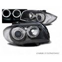 Fari DEPO Angel Led Bmw E81 E82 E87 E88 04-11 grigi